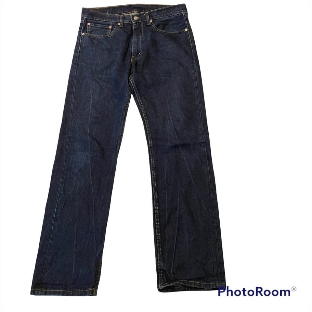 Levi Jeans Men’s 505 In Excellent Preowned Condition 34 Waist 32 Length